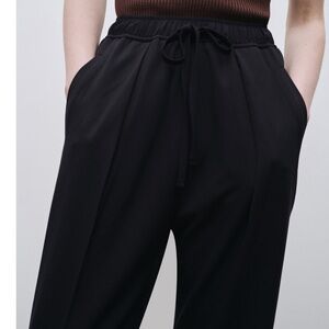 Mijeong Park Navy Drawstring Pants